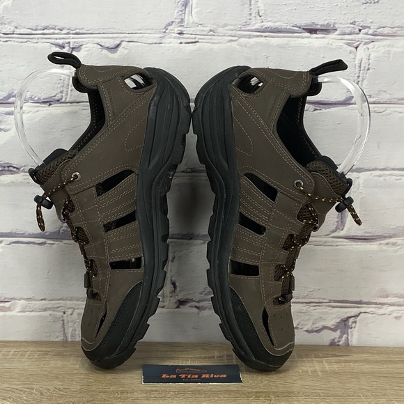 Teva Kitling Brown Fisherman Outdoor Sport Sandals - Picture 5 of 8